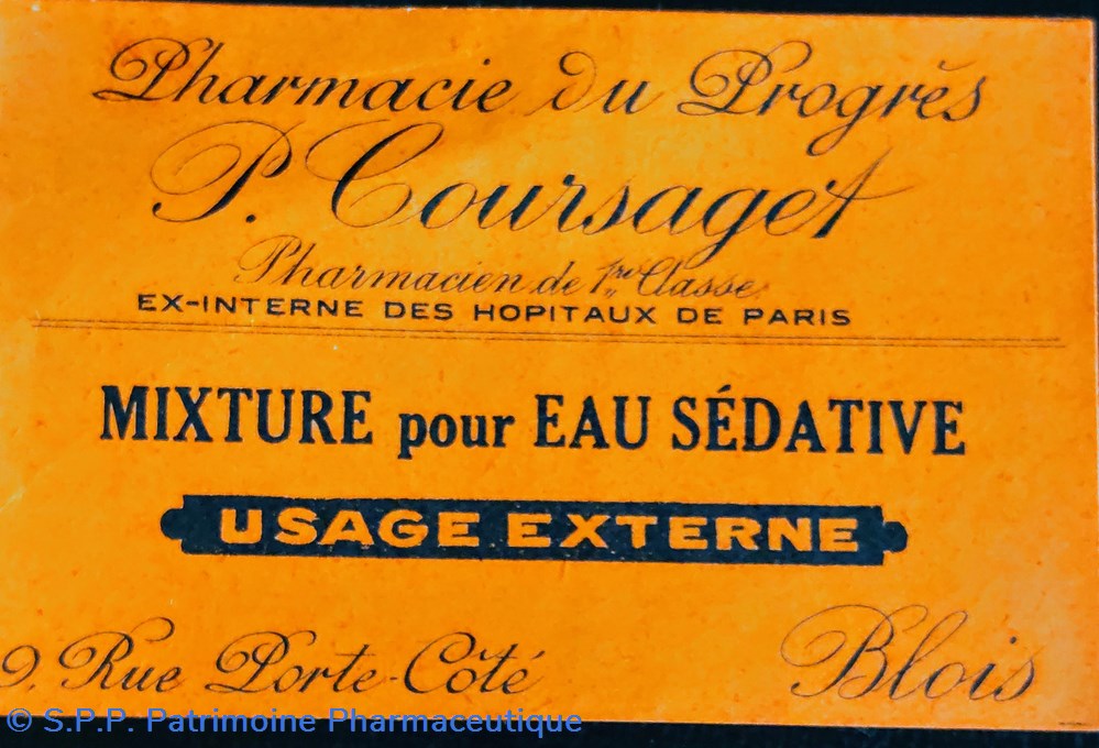 documents anciens phie coursaget etiquettes de pharmacie