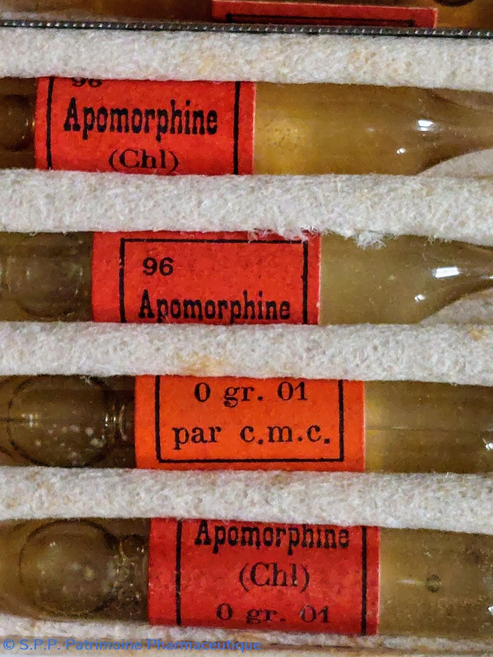 APOMORPHINE Ampoules MERAM 7 science pharmacie apomorphine ampoules meram