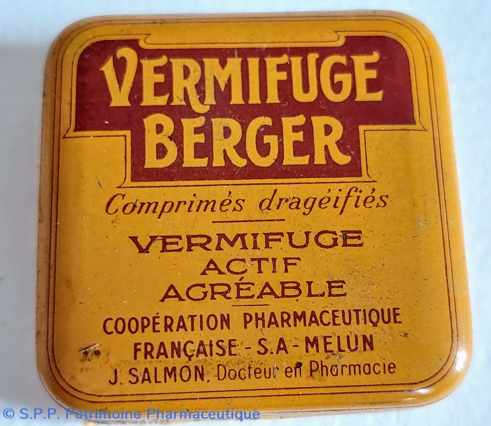 VERMIFUGE BERGER ( Comprimés) science vermifuge berger comprimes