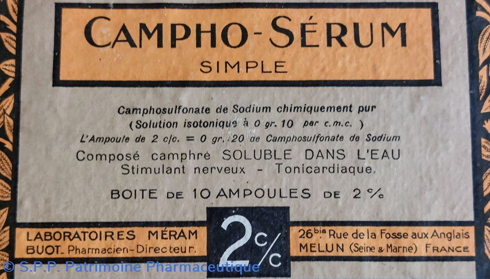 CAMPHO- SÉRUM Simple ( Ampoules) 7 science campho serum simple ampoules