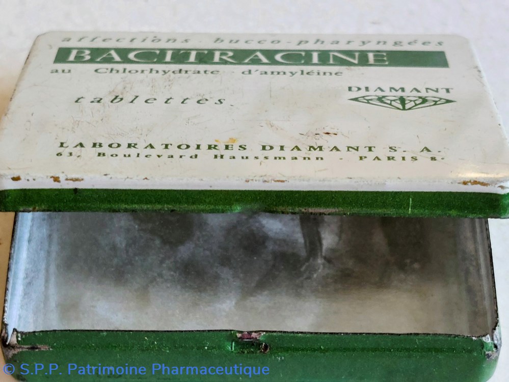 BACITRACINE ( Tablettes) 4 science bacitracine tablettes