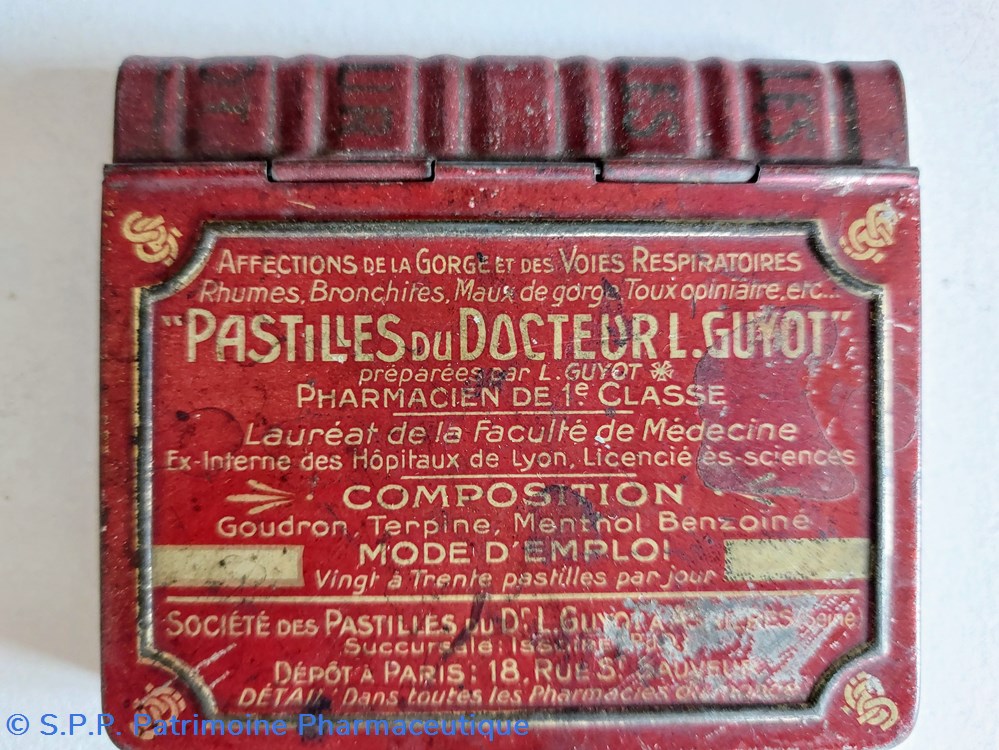 Docteur GUYOT ( Pastilles) science docteur guyot pastilles