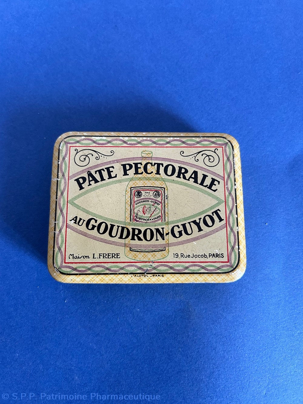 PÂTE PECTORALE au GOUDRON-GUYOT science pharmacie pate pectorale au goudron guyot