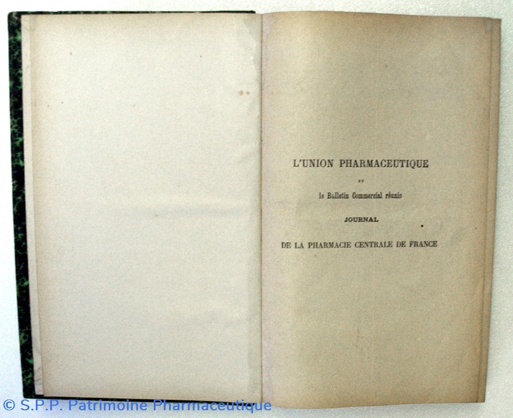 L'Union Pharmaceutique et le Bulletin Commercial réunis 3 science pharmacie l union pharmaceutique et le bulletin commercial reunis