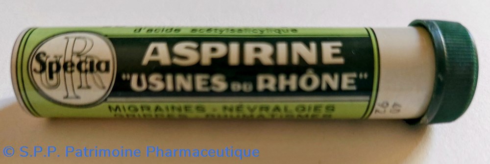 science aspirine usines du rhone