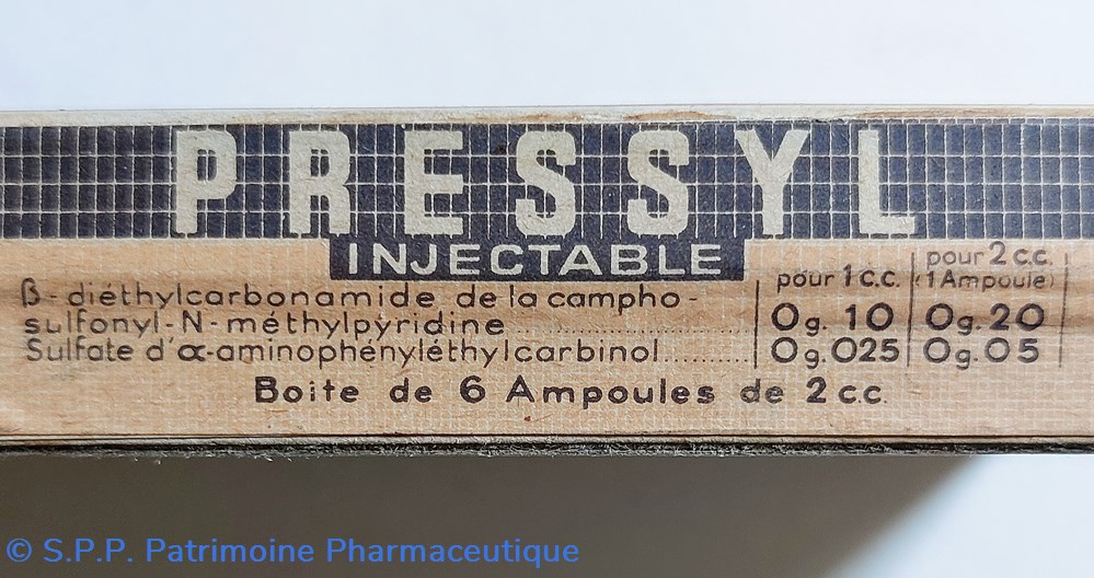 science pharmacie pressyl injectable 6 ampoules de 2 cc