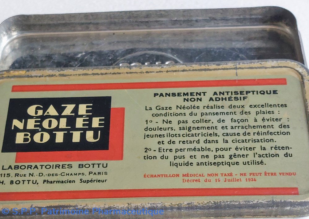 GAZE NEOLEE BOTTU 7 science pharmacie gaze neolee bottu