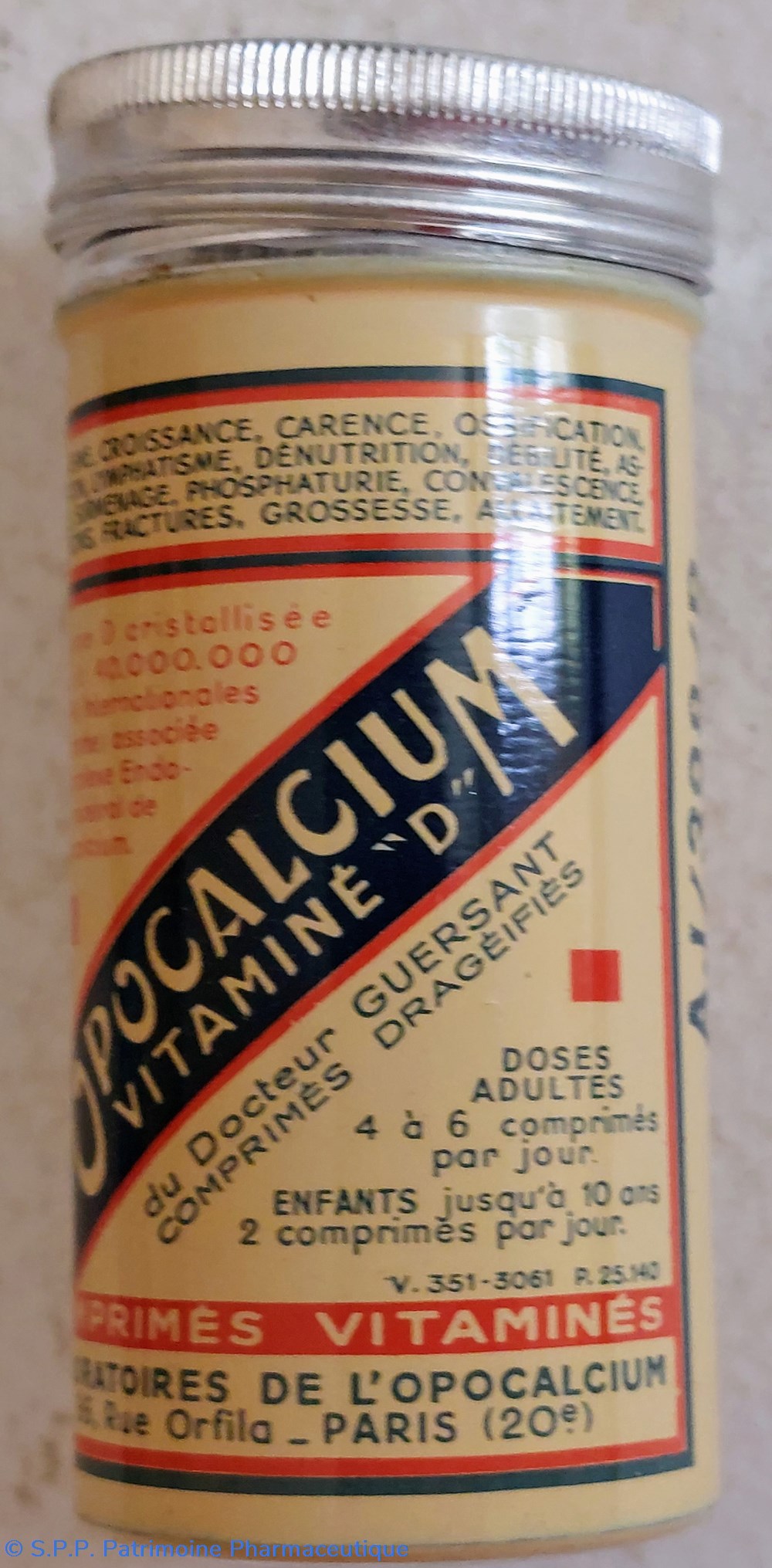 science pharmacie opocalcium vitamine d du dr guersant