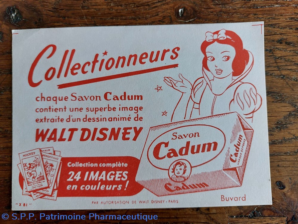 science pharmacie cadum collection walt disney blanche neige
