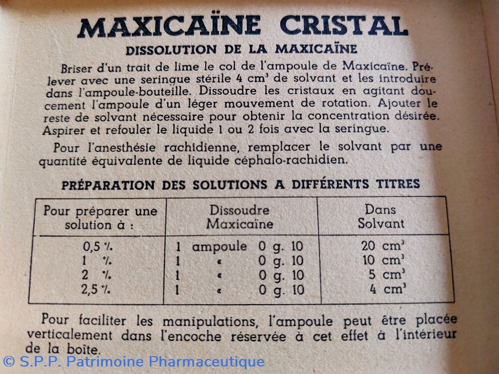 science pharmacie maxicaine cristal ampoules 2 2