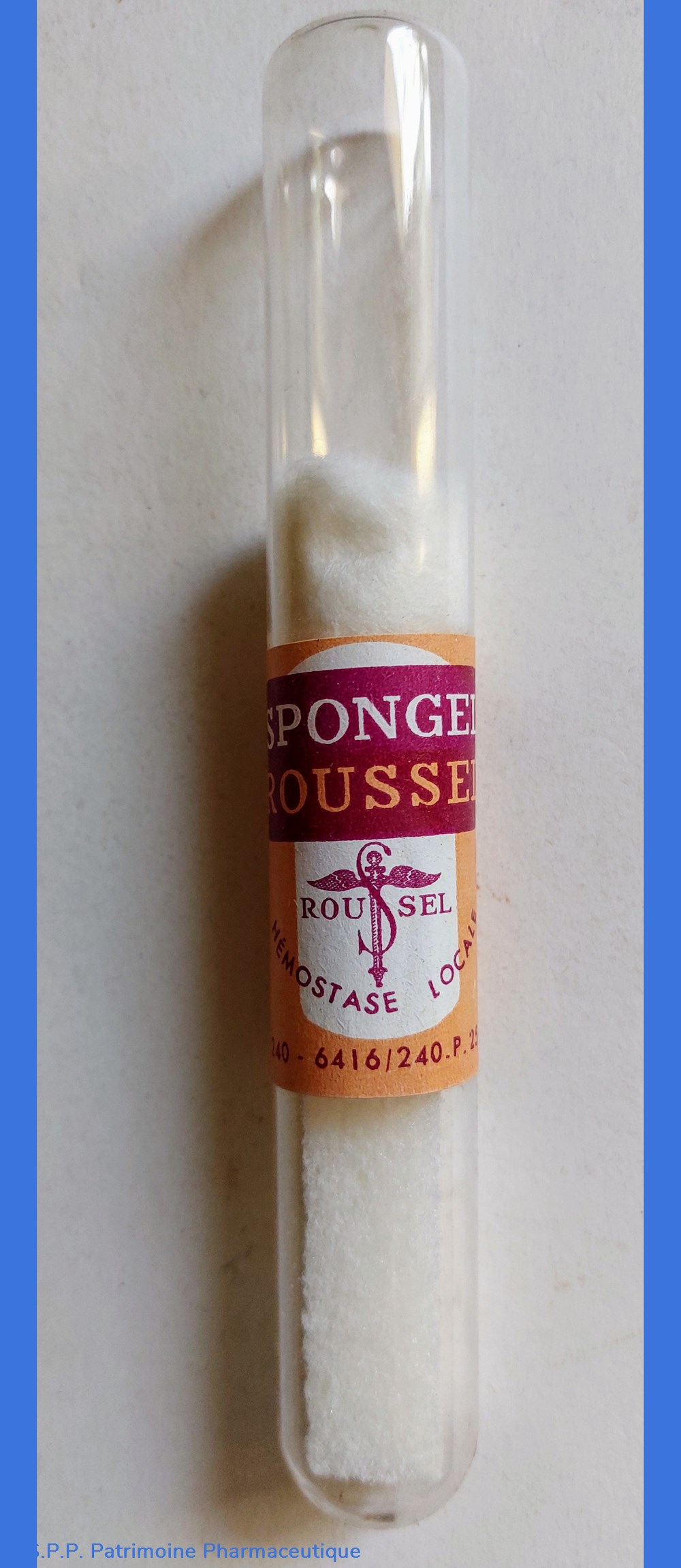 SPONGEL ROUSSEL - Éponge de gélatine 5 science pharmacie spongel roussel eponge de gelatine