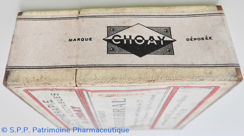 Extrait CEREBRAL Opothérapie Choay 5 science pharmacie extrait cerebral opotherapie choay