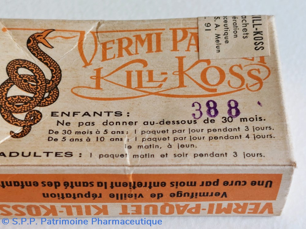 VERMI - PAQUET KILL- KOSS (poudre) 4 science vermi paquet kill koss poudre