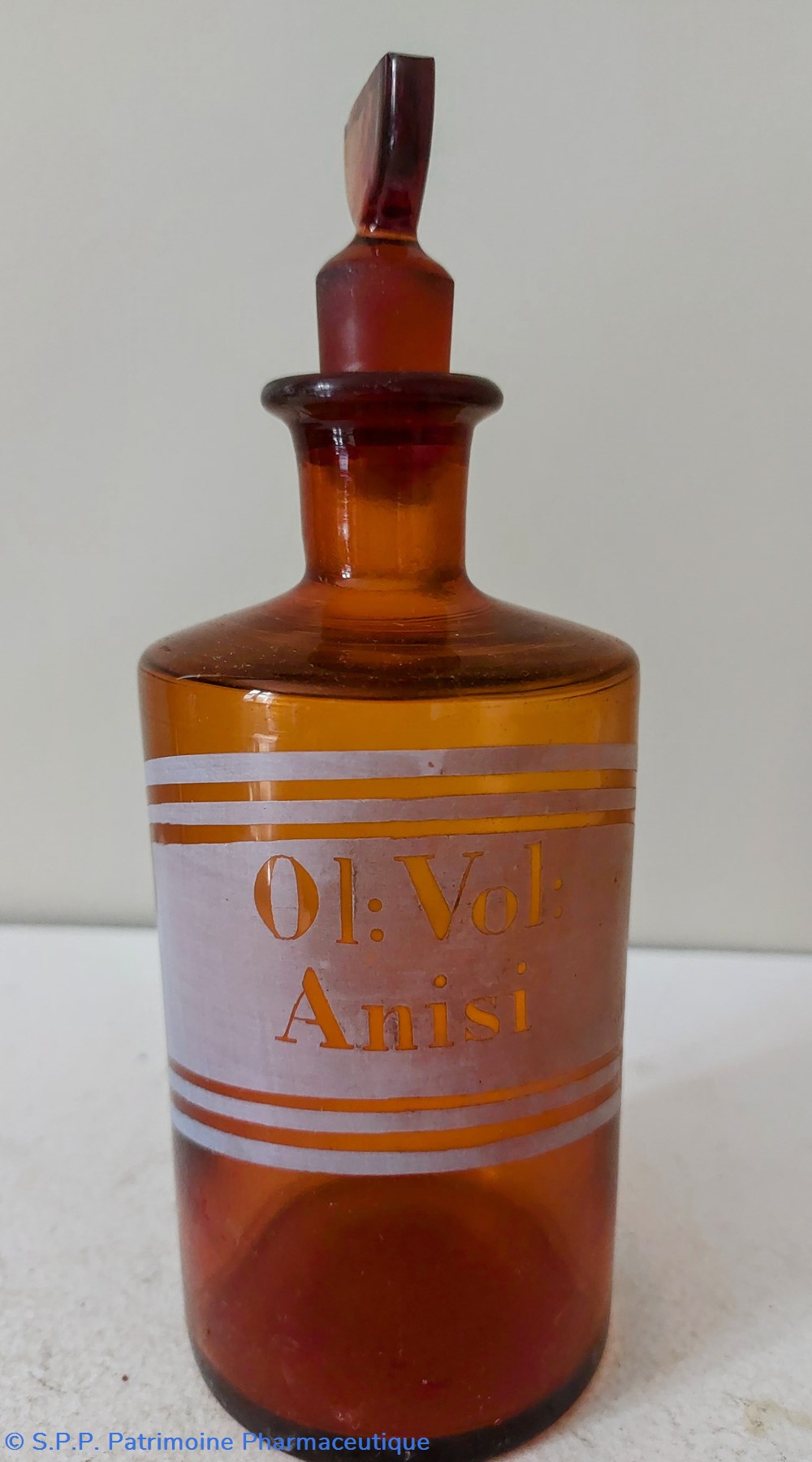science pharmacie flacon 14 5 en verre ambre ol vol anisi