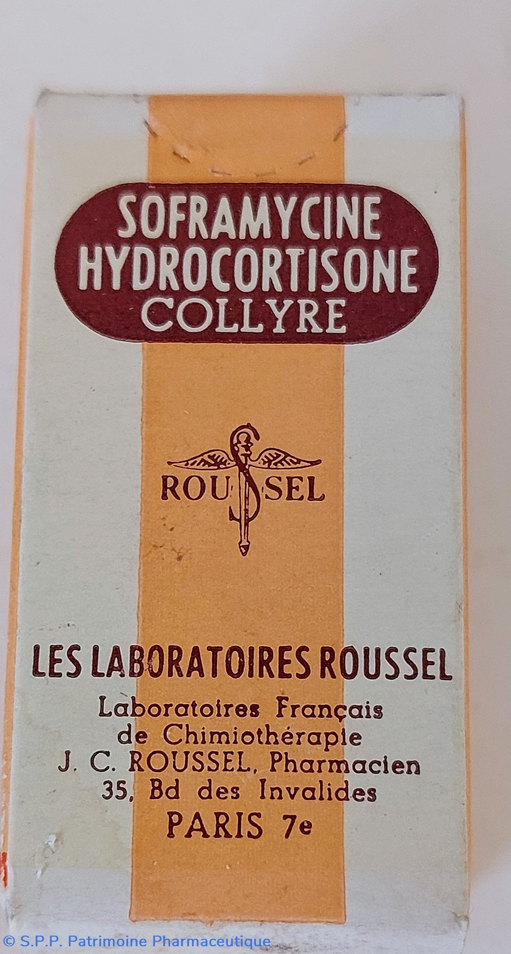 science pharmacie soframycine hydrocortisone collyre flacon roussel