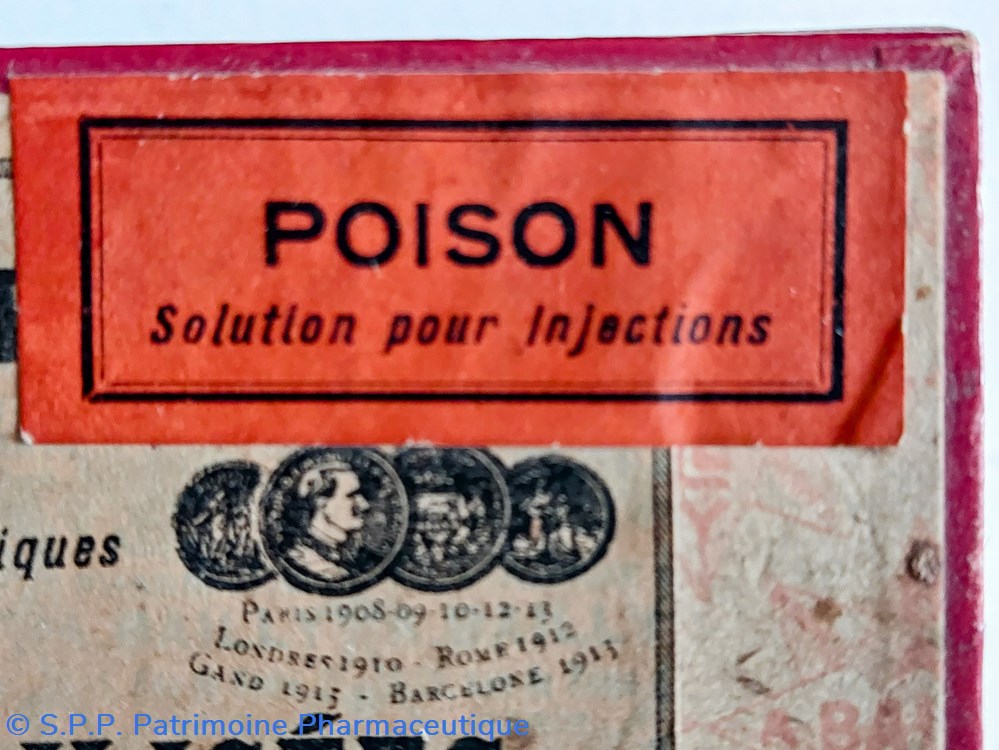 science pharmacie ampoules sterilisees sulfate de strychnine
