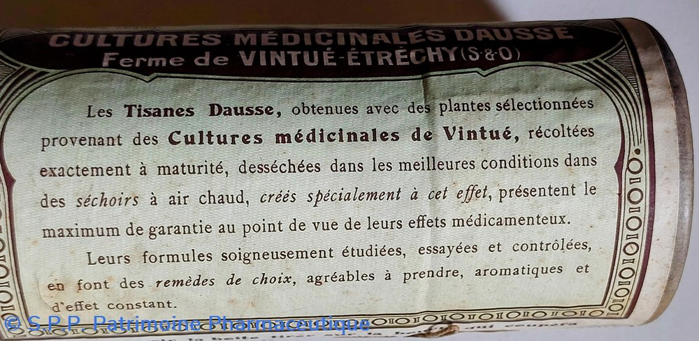 TISANE DAUSSE APÉRITIVE 2 science pharmacie tisane dausse aperitive