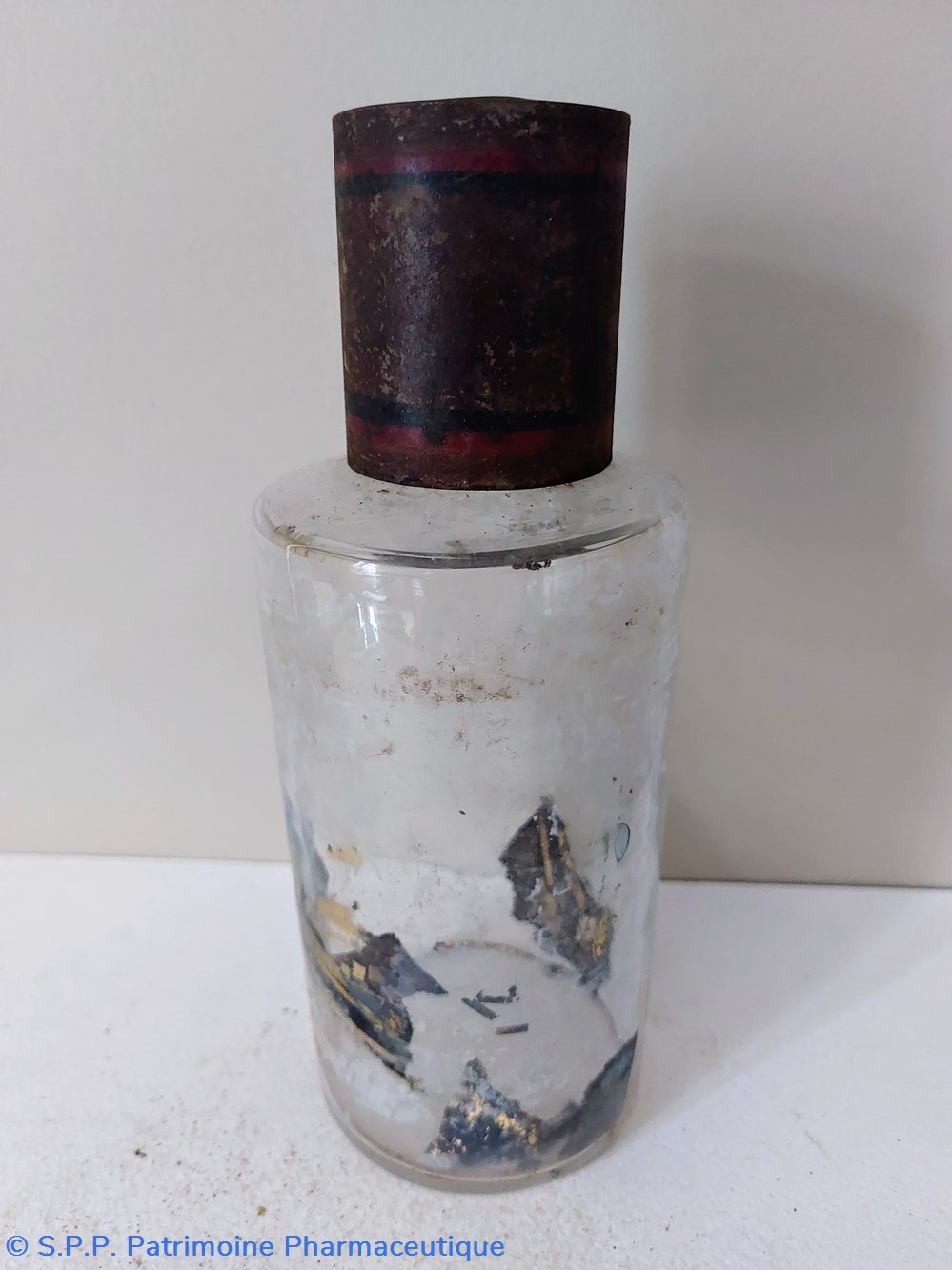 science 20 flacon de pharmacie en verre blanc