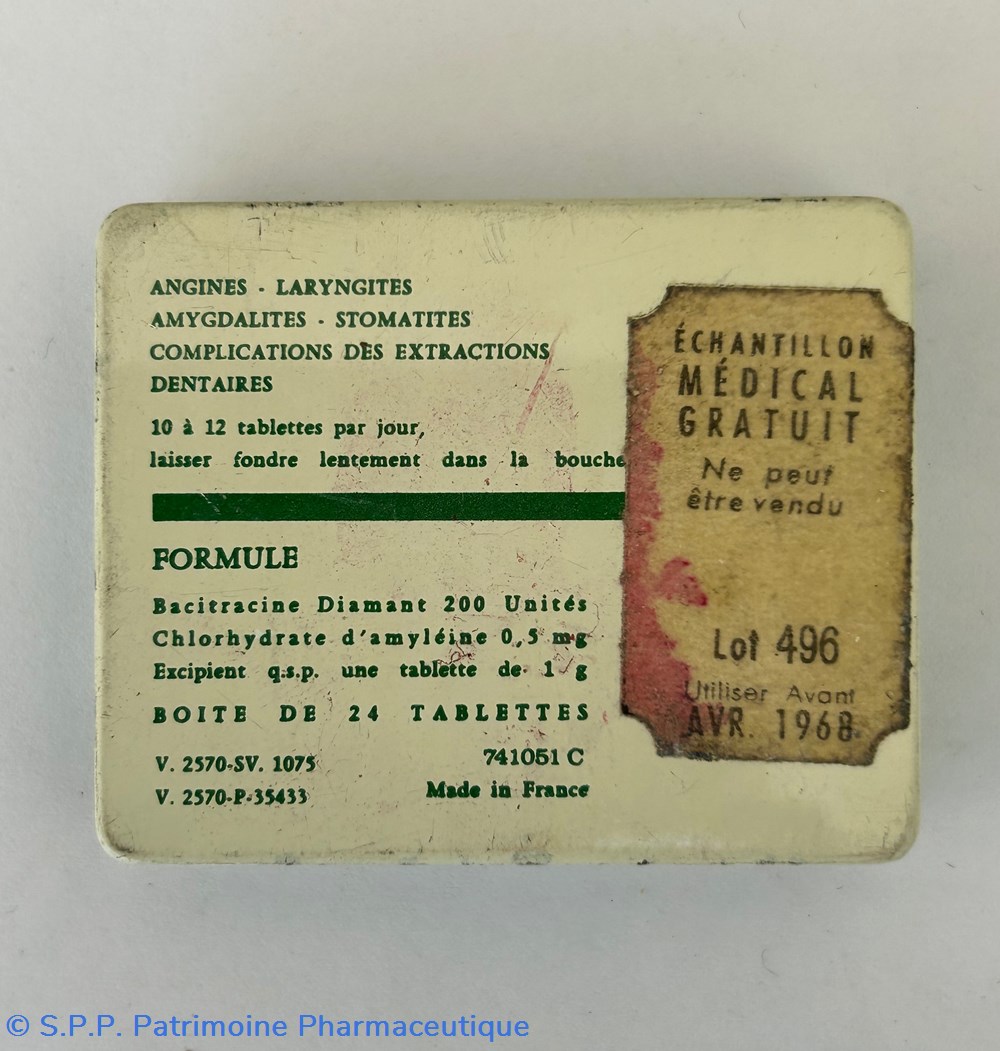 science pharmacie bacitracine tablettes