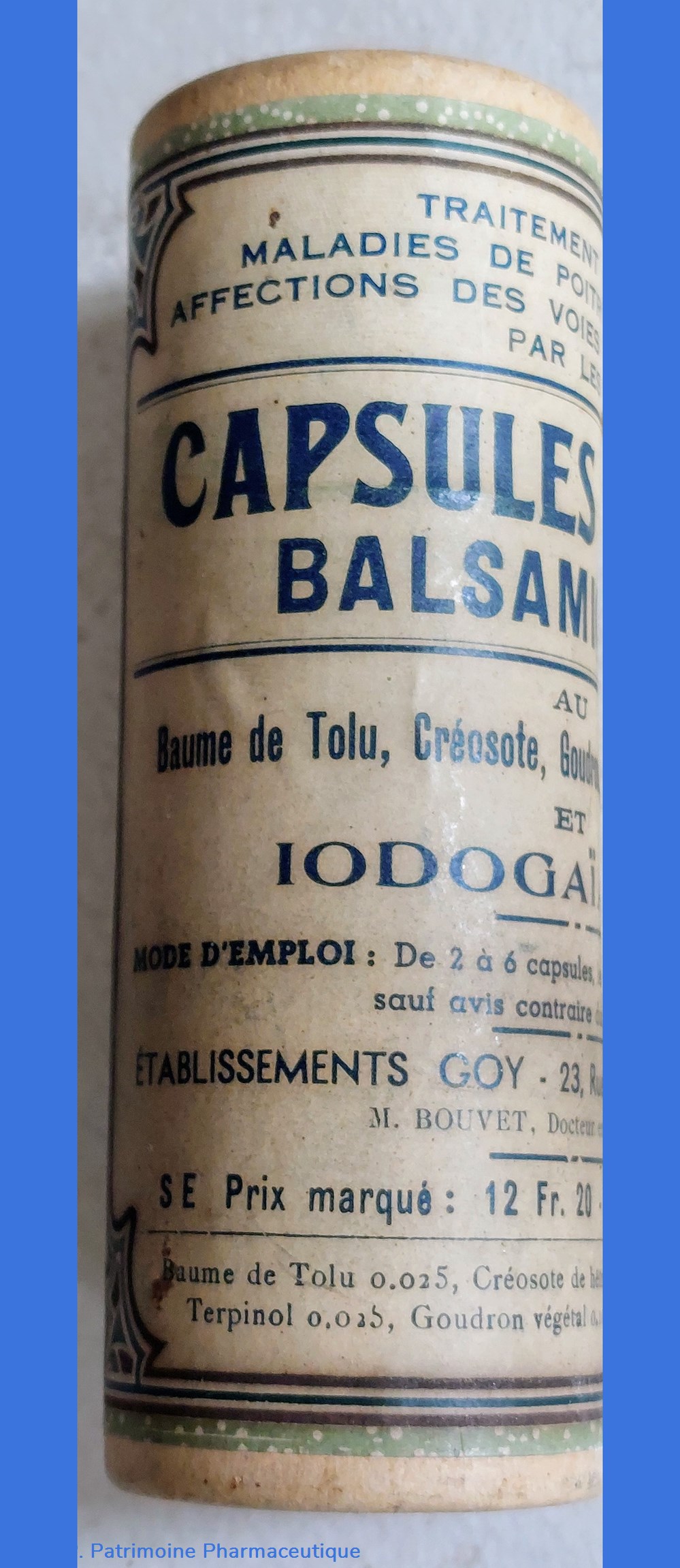CAPSULES SERLA BALSAMIQUES Ets Goy 2 science pharmacie capsules serla balsamiques ets goy