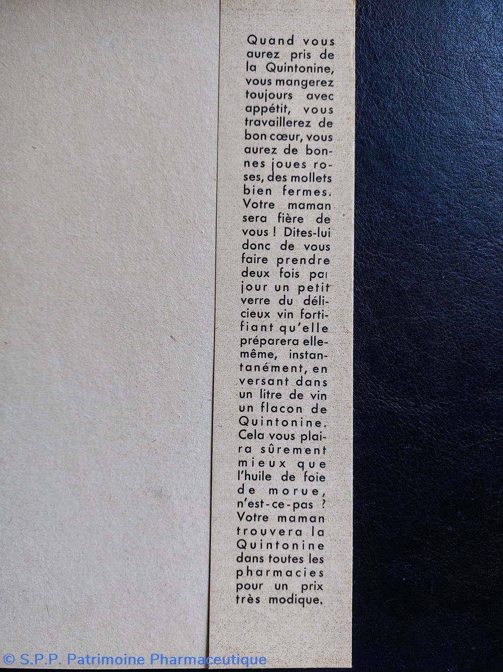science pharmacie quintonine protege cahier bon voyage monsieur dumollet