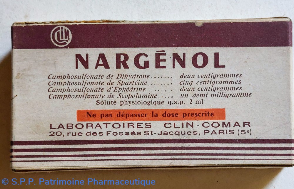 NARGÉNOL 3 ampoules de 2 ml science pharmacie nargenol 3 ampoules de 2 ml