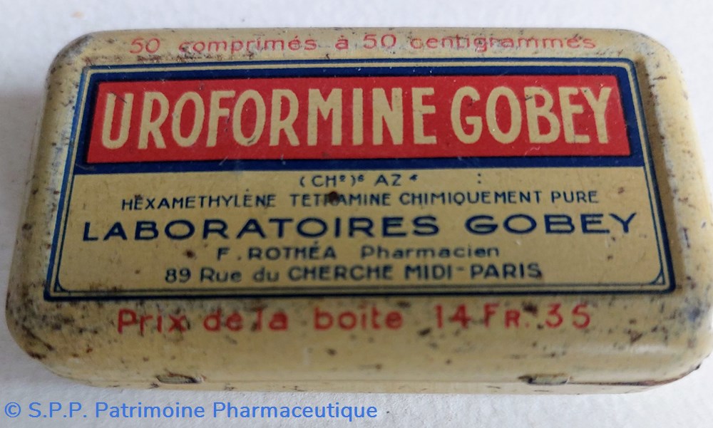 UROFORMINE GOBEY ( Comprimés) science uroformine gobey comprimes