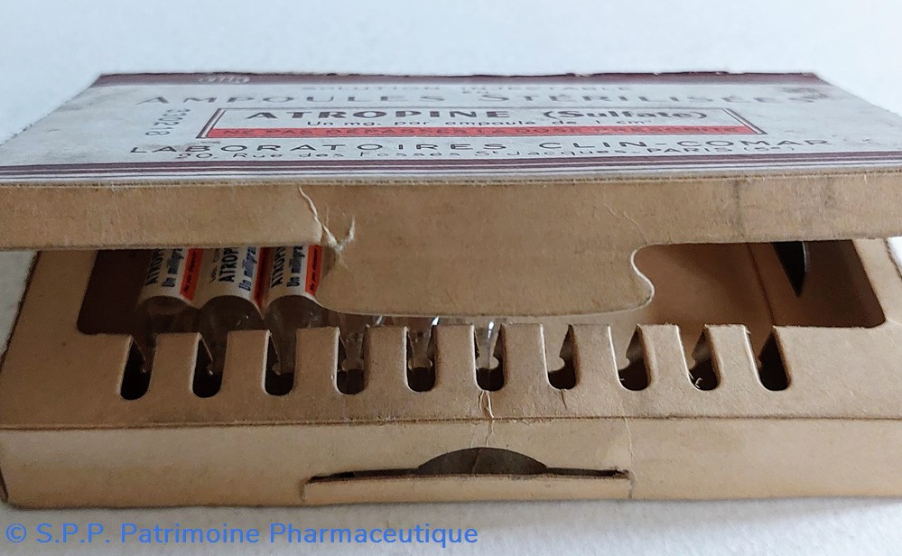 ATROPINE Sulf. 1 mg / 10 ampoules de 1 cm3 8 science pharmacie atropine sulf 1 mg 10 ampoules de 1 cm3