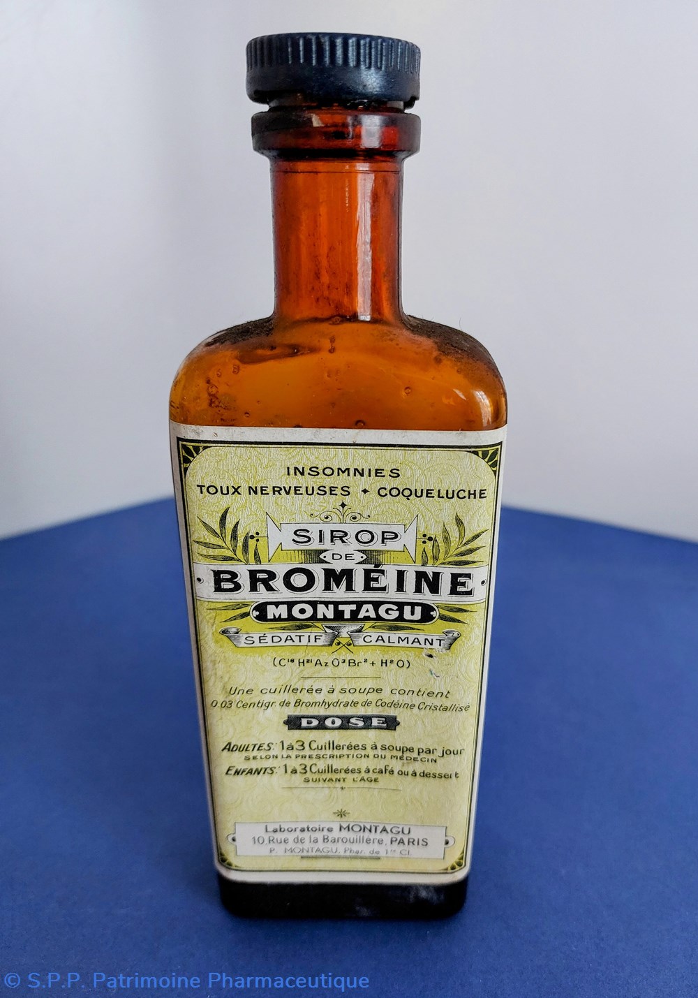 science pharmacie sirop bromeine montagu