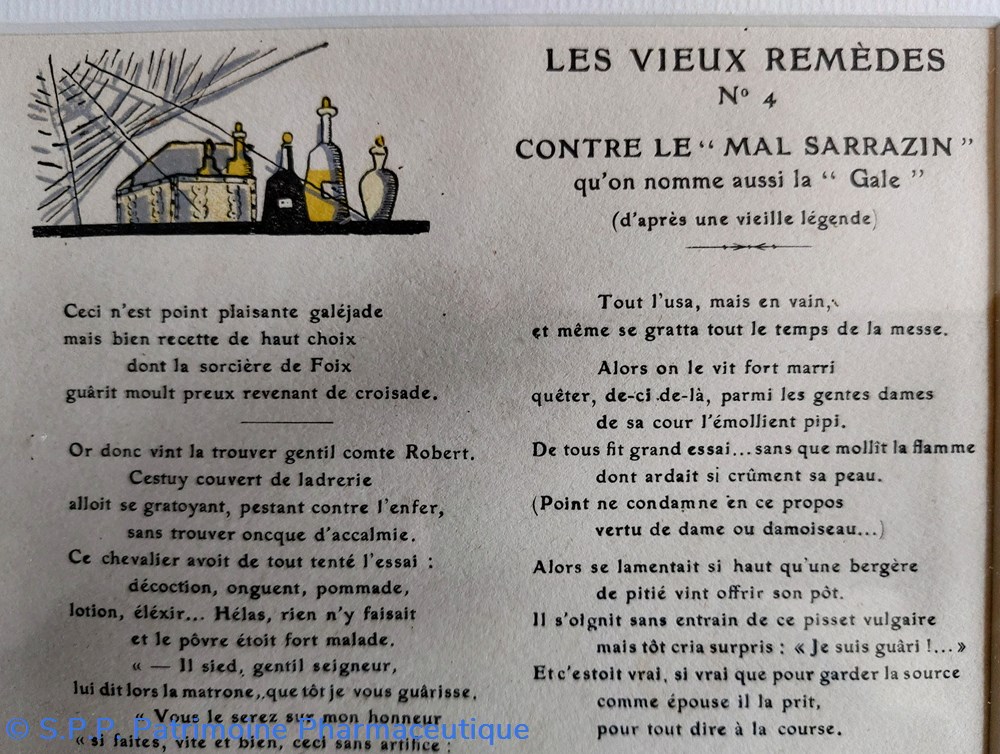 Vieux remèdes no 4 / Le "Mal Sarrazin" 2 science pharmacie vieux remedes no 4 le mal sarrazin