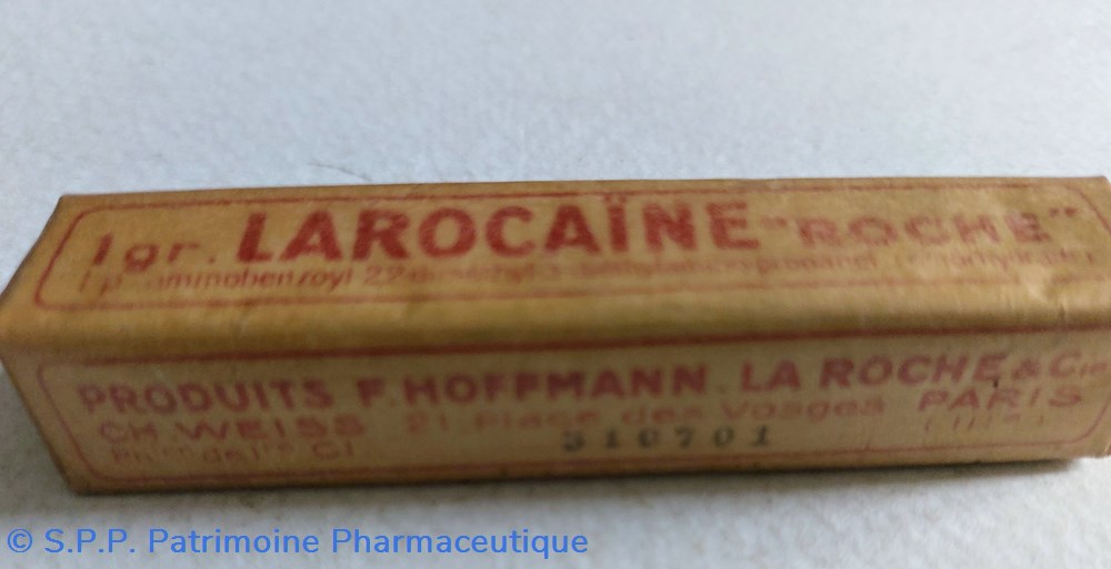 LAROCAÏNE 1 GR. Roche 3 science pharmacie larocaine 1 gr roche
