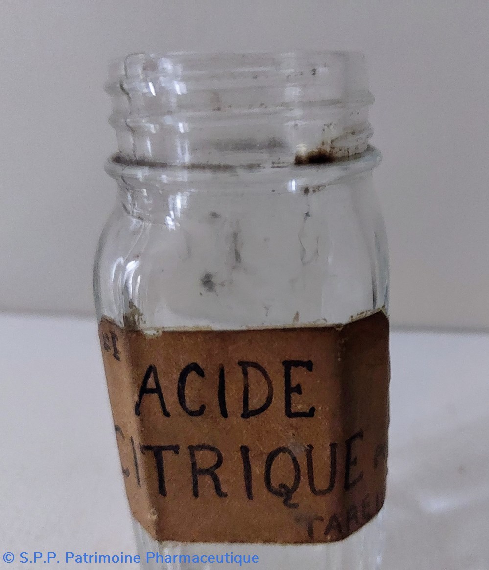 science pharmacie acide citrique flacon base carree