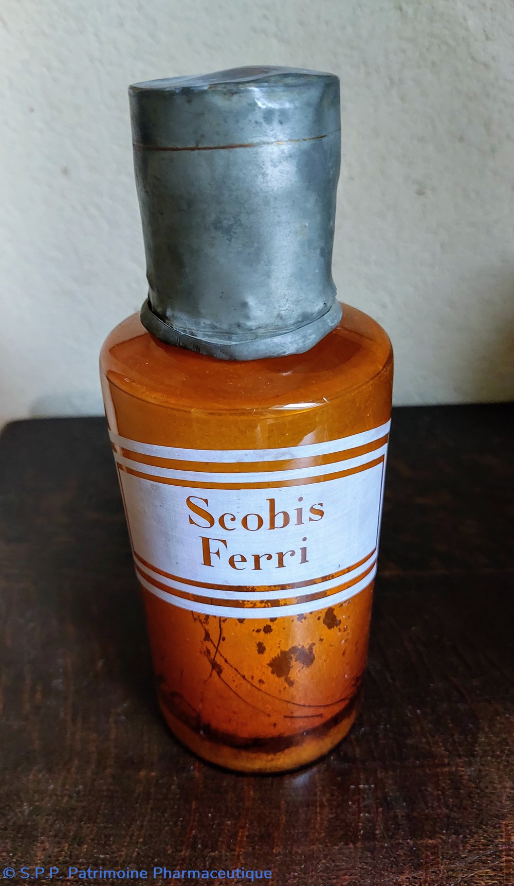SN - Scobis Ferri bouteille verre ambré 5 science pharmacie sn scobis ferri bouteille verre ambre