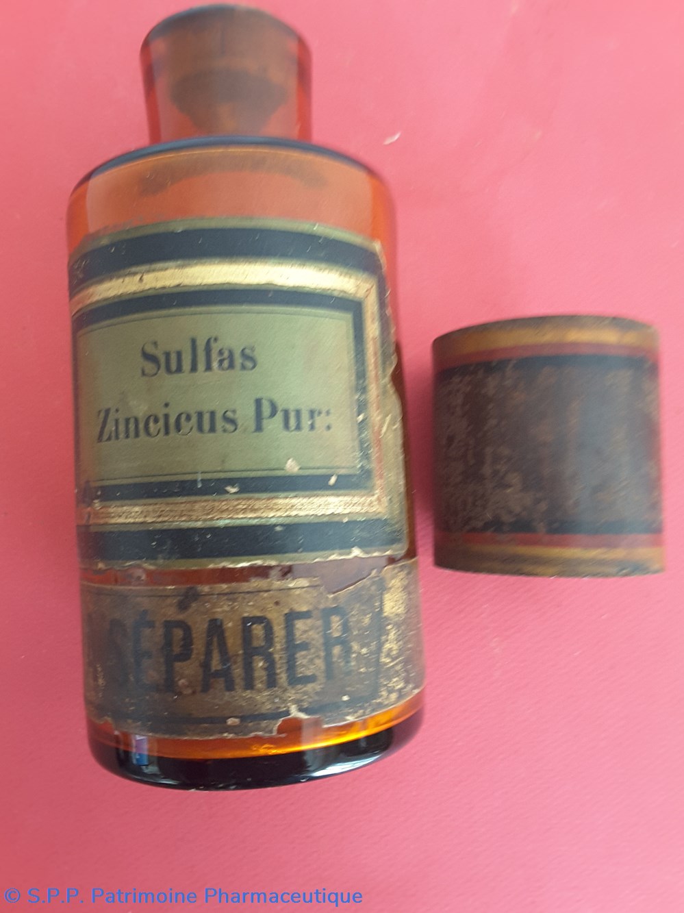 science pharmacie sulfas zincicus pur