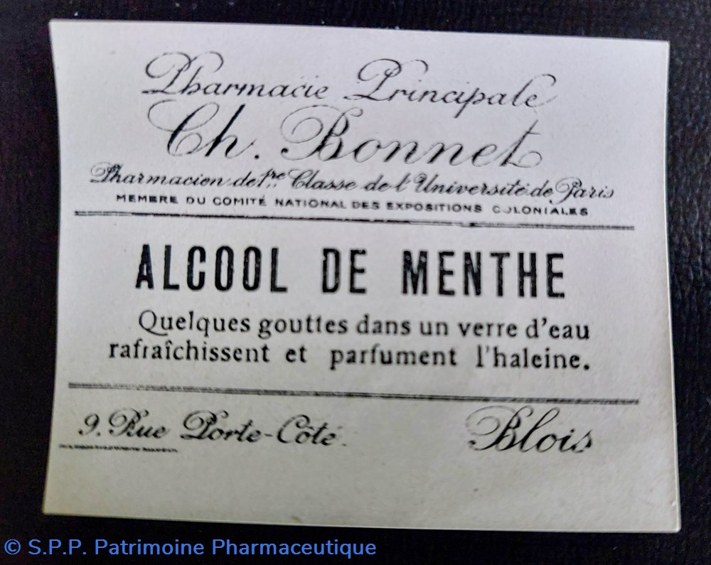 Phie Ch. BONNET /Étiquettes. 4 documents anciens phie ch bonnet etiquettes