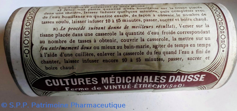 TISANE DAUSSE APÉRITIVE 5 science pharmacie tisane dausse aperitive