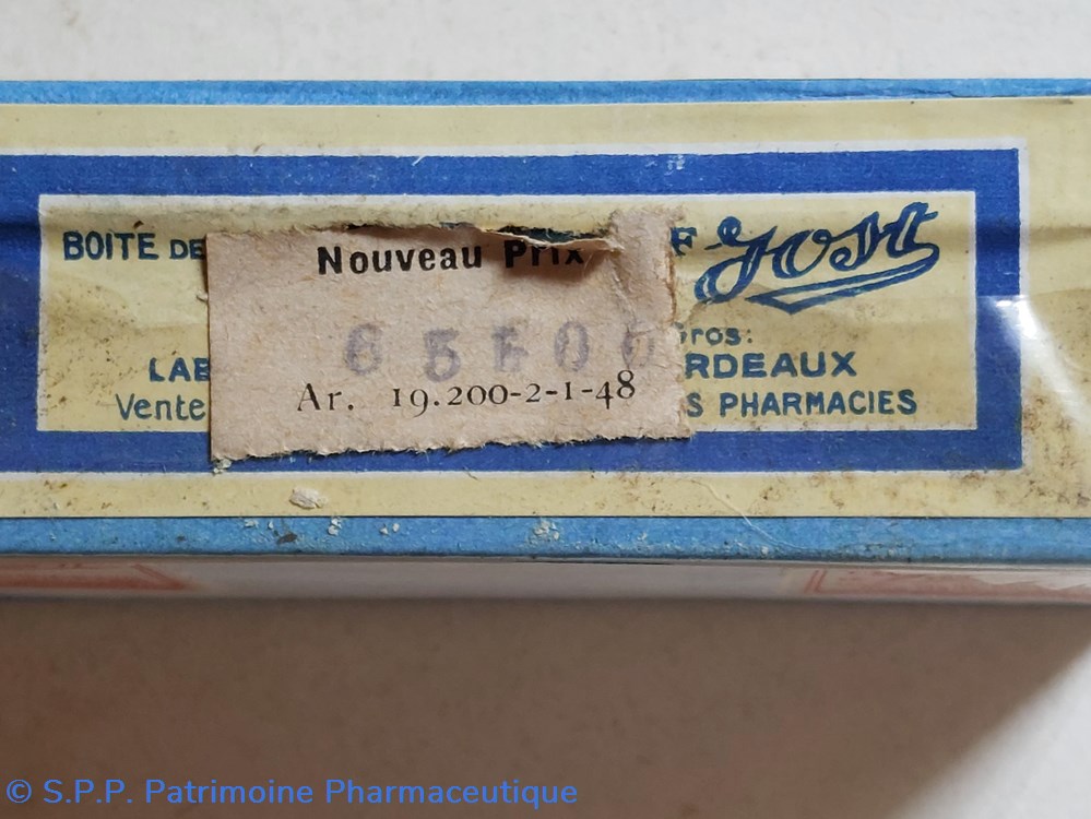 DIGESTIF JOST grand modèle 24 Cachets 3 science pharmacie digestif jost grand modele 24 cachets