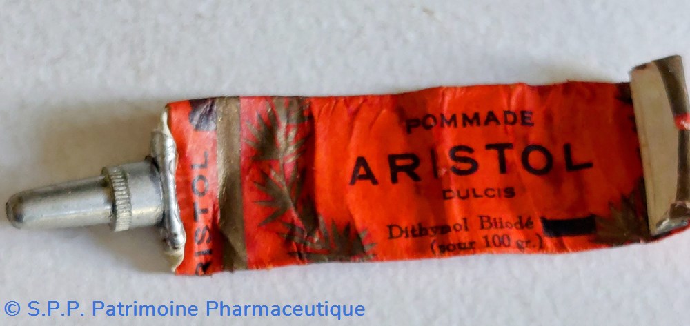 TUBE DULCIS POMMADE ARISTOL 2 science pharmacie tube dulcis pommade aristol