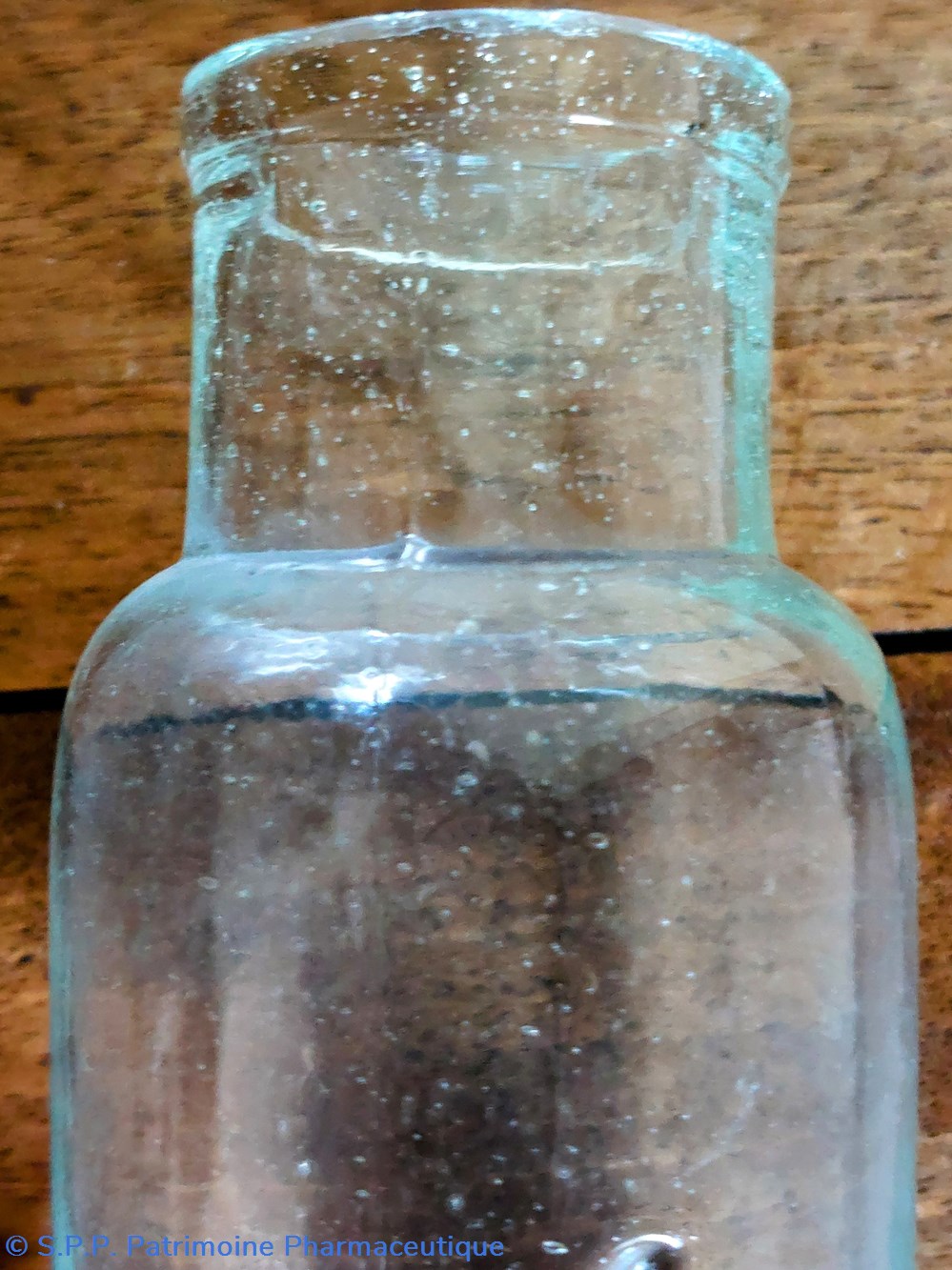science pharmacie 11 flacon cylindrique en verre transparent