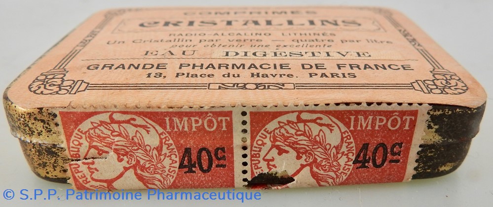 science pharmacie cristallins comprimes