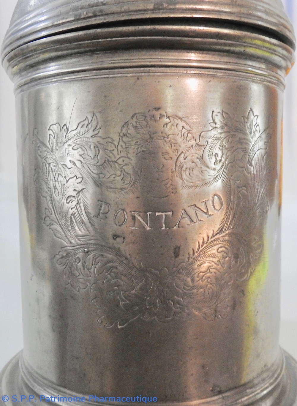 Paire de POTS de PHARMACIE : PONTANO 2 science paire de pots de pharmacie pontano