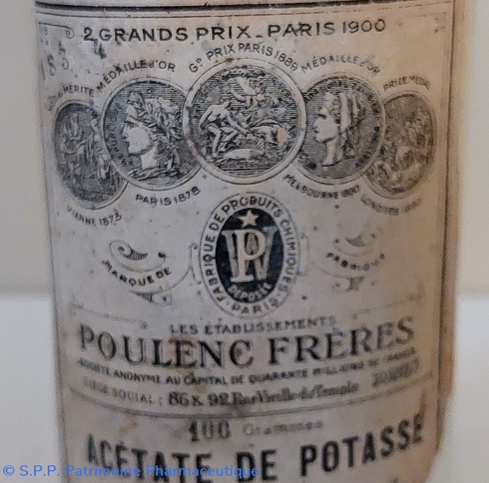 science pharmacie acetate de potasse purifie