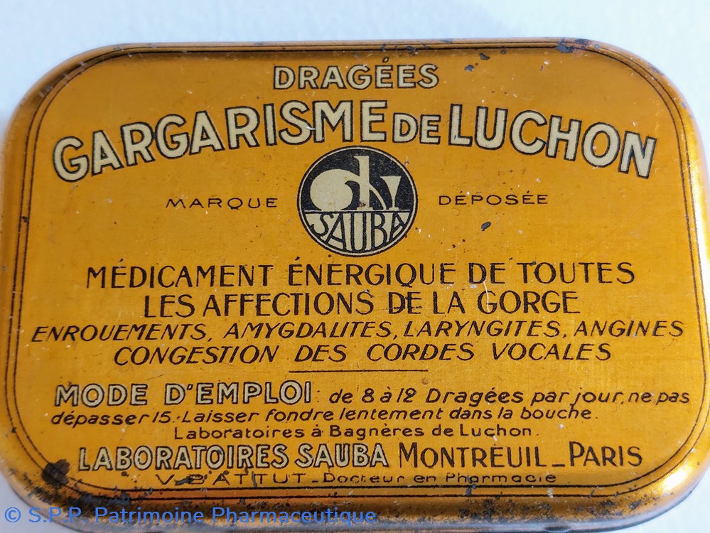 GARGARISME DE LUCHON ( Dragées) science gargarisme de luchon dragees