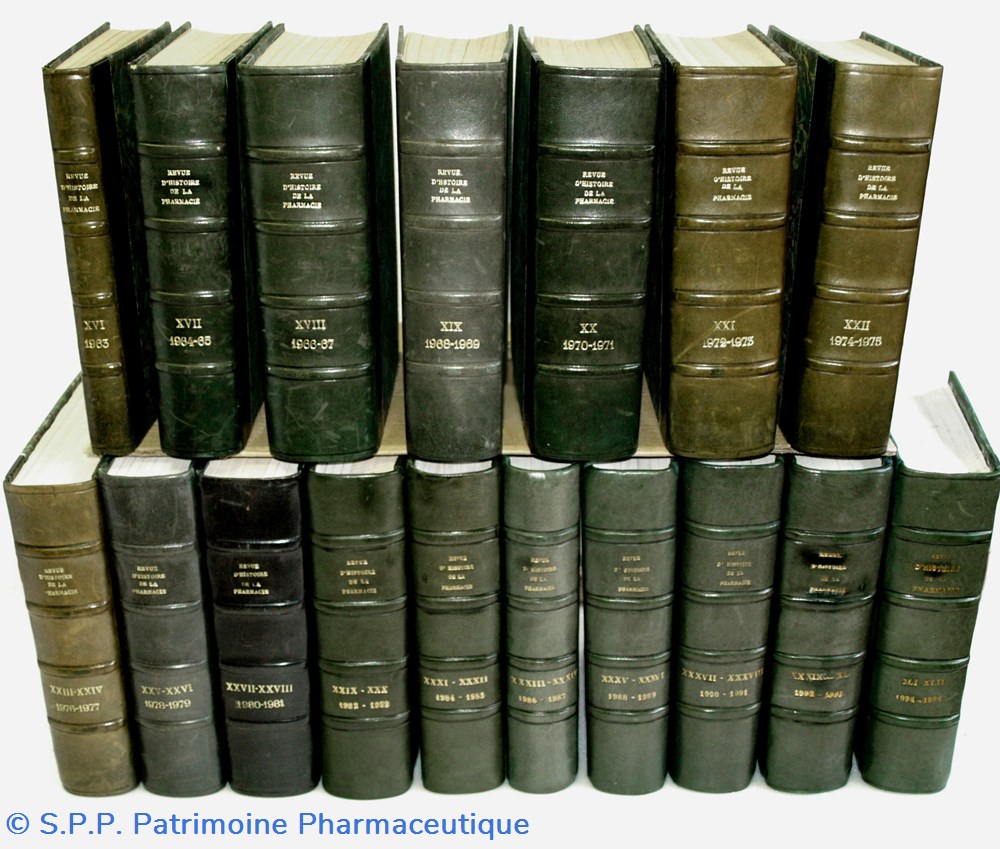 science revue histoire de la pharmacie