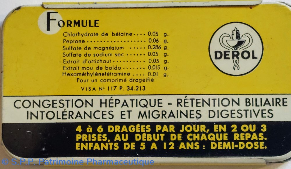BETAICHOL ( Dragées) DEROL 5 science betaichol dragees derol
