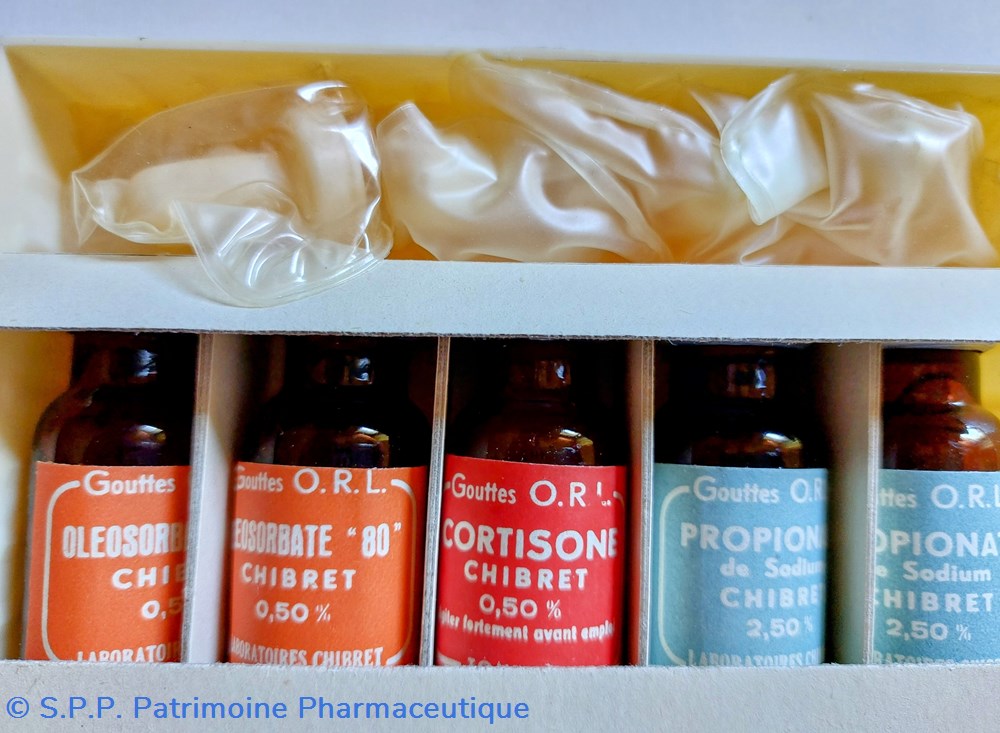 GOUTTES O. R. L.. CHIBRET Coffret de 3 formules science pharmacie gouttes o r l chibret coffret de 3 formules