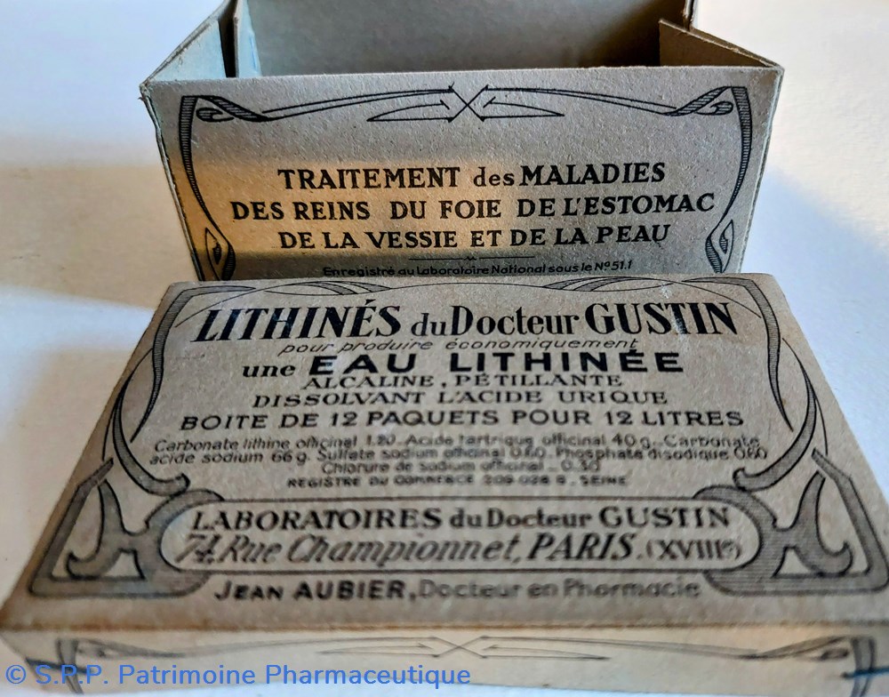 LITHINÉS du Docteur GUSTIN 3 science lithines du docteur gustin