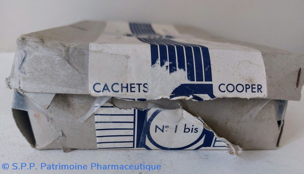 CACHETS AZYMES COOPER - CFP - N1 BIS 4 science pharmacie cachets azymes cooper cfp n1 bis