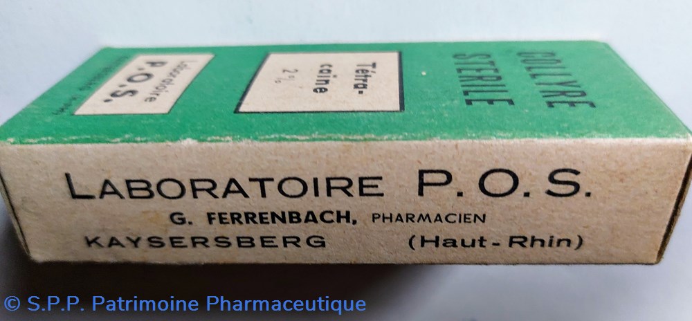 science pharmacie tetracaine 2 collyre laboratoires pos