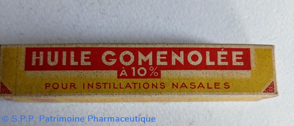 HUILE GOMENOLLEE à 10% ( tube) science huile gomenollee a 10 tube